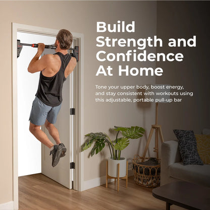 Adjustable No-Drill Pull-Up Bar
