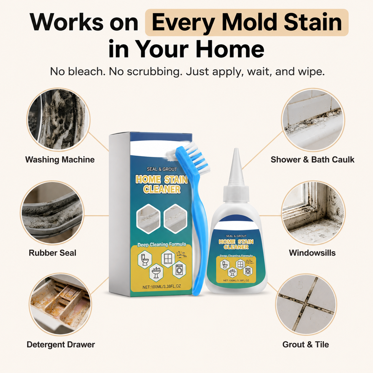 Deep Mold Stain Remover