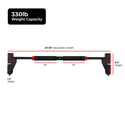 Adjustable No-Drill Pull-Up Bar