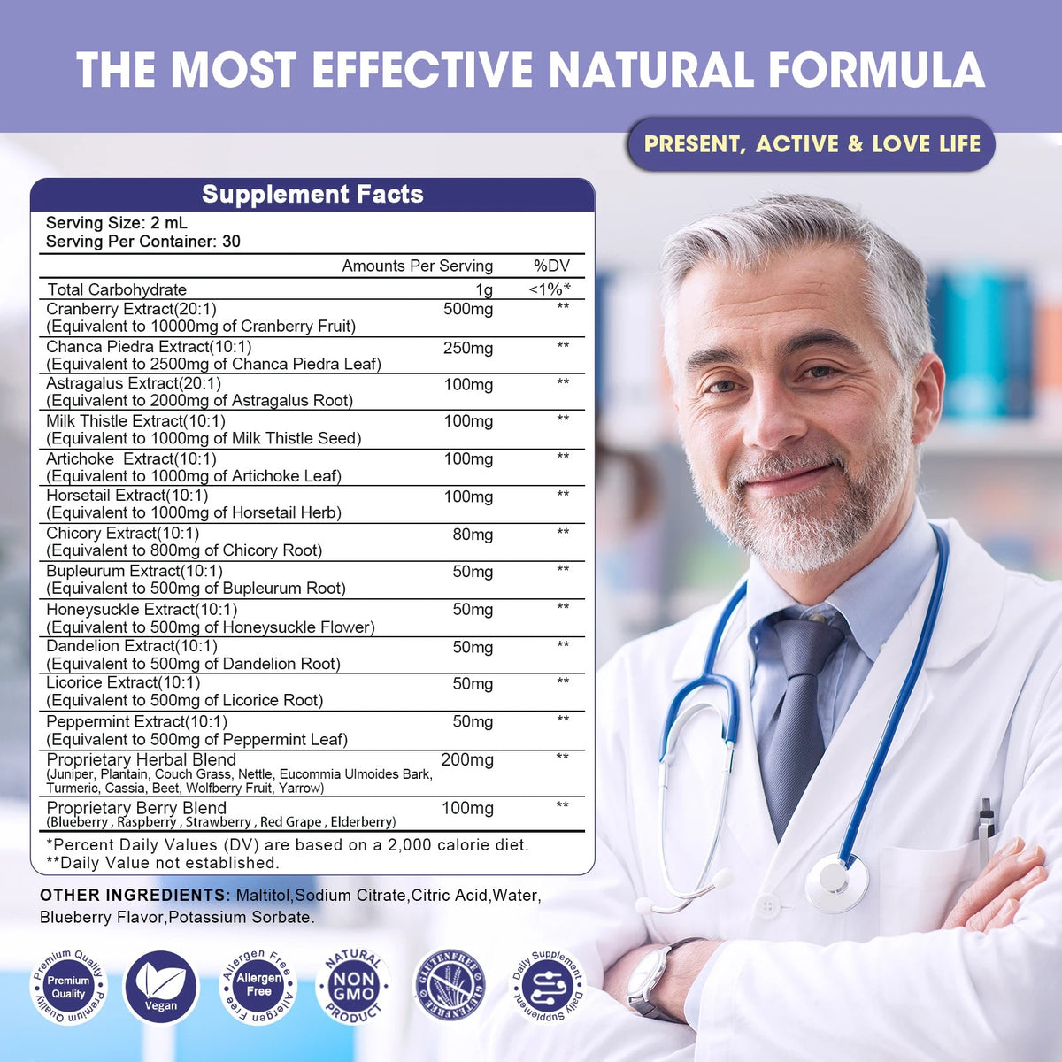 Kidney & Liver Support Drops